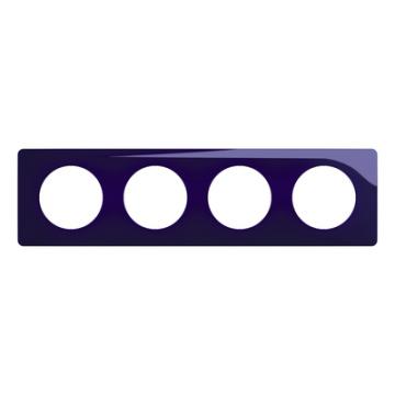  PLAQUE 4 POSTES BLEU DE FOUR 