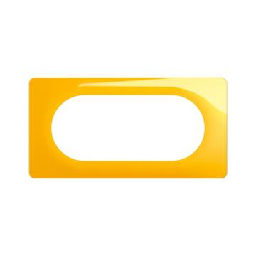  PLAQUE 4 A 5 MOD JAUNE SAFRAN 