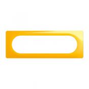  PLAQUE 6 A 8 MOD JAUNE SAFRAN 