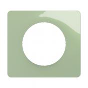  PLAQUE 1 POSTE VERT CELADON 