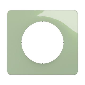  PLAQUE 1 POSTE VERT CELADON 