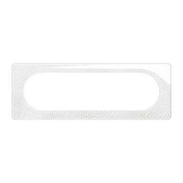  PLAQUE 6 A 8 MOD BLANC RELIEF 