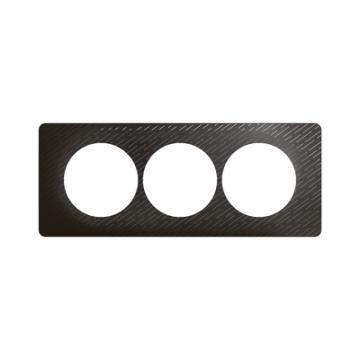  PLAQ 3P ENTR.57MM NOIR METEORE 