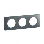  PLAQUE 3 POSTES BLEU ORAGE 