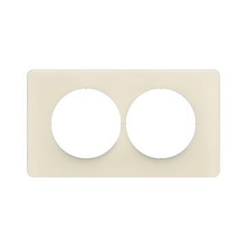  PLAQ 2P ENTR. 57 BLANC AMANDE 