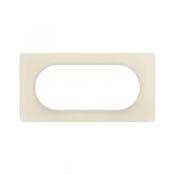  PLAQUE 4 A 5 MOD BLANC AMANDE 