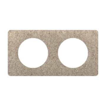  PLAQUE 2 POSTES FEUTRE 