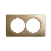  PLAQ 2P ENTR. 57 BRONZE SATINE 