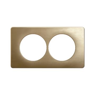 PLAQ 2P ENTR. 57 BRONZE SATINE 
