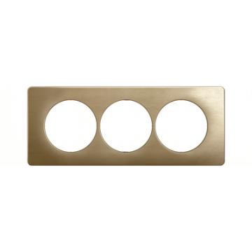  PLAQ 3P ENTR. 57 BRONZE SATINE 