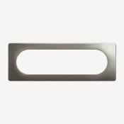  PLAQUE 6 A 8 MOD ACIER SATINE 