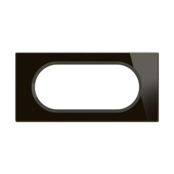  PLAQ 4A5 MOD VERRE ONYX NOIR 