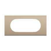  PLAQUE 4 A 5 MOD NICKEL SATINE 