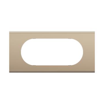  PLAQUE 4 A 5 MOD NICKEL SATINE 