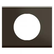  PLAQUE 1P NICKEL SOMBRE SATINE 