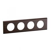  PLAQUE 4 POSTES FRENE WENGUE 