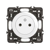  PRISE 2P+T BA COMPOSABLE BLANC 