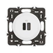  CHARGEUR USB A+C 15W COMPO BL 