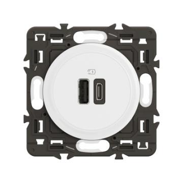  CHARGEUR USB A+C 15W COMPO BL 