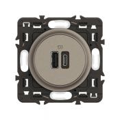  CHARGEUR USB A+C 15W COMPO TIT 