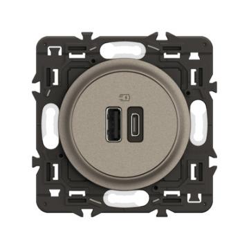  CHARGEUR USB A+C 15W COMPO TIT 