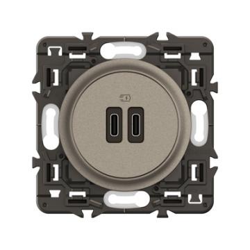  CHARGEUR 2USB C+C 20W COMPO TI 