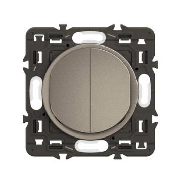  2XPOUSS NO+NF 6A COMPOS TITANE 