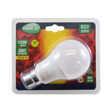  LED 8.5W BULB B22 3000K BOITE 