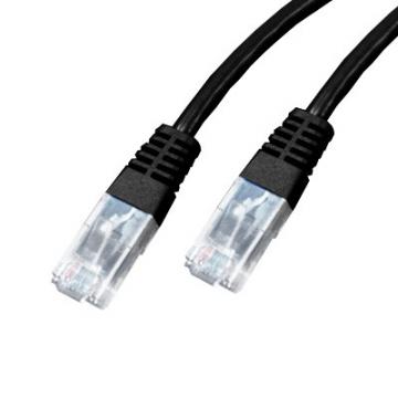  Cordon Cat 6 UTP Noir - 25m 