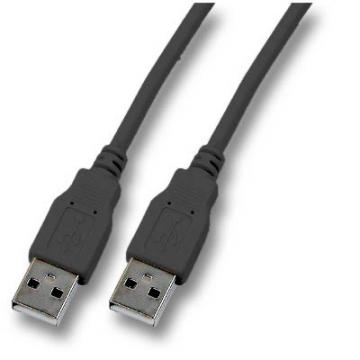 Cordon USB 2.0 A-A M / M Noir 