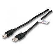  Cordon USB 2.0 A-B M / M Noir 