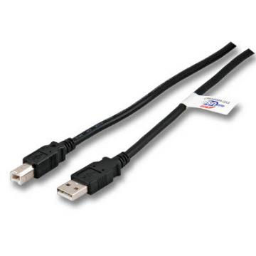  Cordon USB 2.0 A-B M / M Noir 