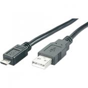  Cordon USB2.0 A Mle / Micro U 