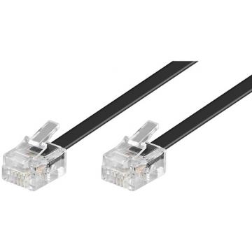  Cordon RJ11 noir - 3m - NPR 