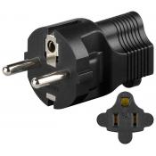  Adaptateur USA/JAPON vers 2P+T 