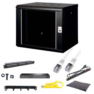  Solution 19" 9U Equip� 24P CAT 