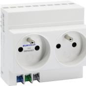  Prise double 2P+T modulaire 