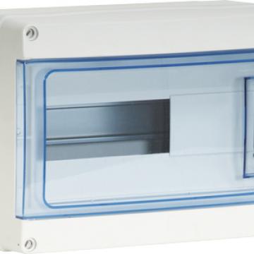  coffret 12 mod. 1R IP 65 lisse 