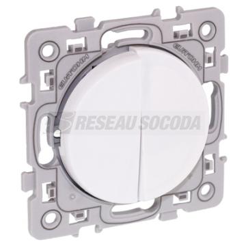  SQUARE double POUS BLC 