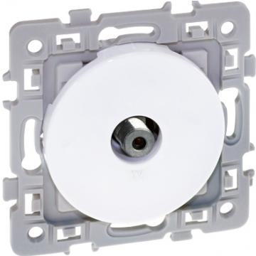  SQUARE prise TV BLC GRIF 