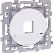  SQUARE plastrRJ45 KEYSTONE BLC 