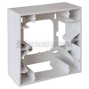  SQUARE cadre saillie 1 POSTE 