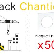  SQUARE LOT 50 PLAQ BLC  CHANT. 