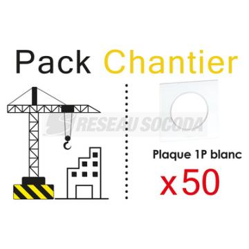  SQUARE LOT 50 PLAQ BLC  CHANT. 