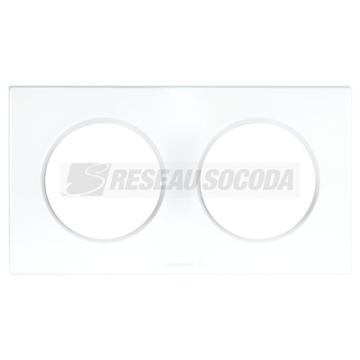 SQUARE PLAQ BLC 2P entr.71mm 