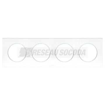  SQUARE PLAQ BLC 4P entr.71mm 
