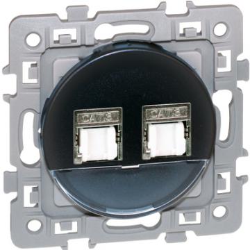  SQUARE 2xRJ45CAT6 (Gr2 TV)VULC 