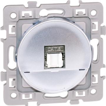  SQUARE RJ 45 CAT6A STP SILVER 