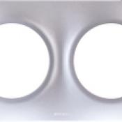  SQUARE PLAQ SILVER 4P ent71mm 