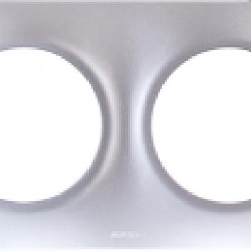  SQUARE PLAQ SILVER 4P ent71mm 